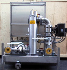 UV disinfection plant at Statfjord B & C